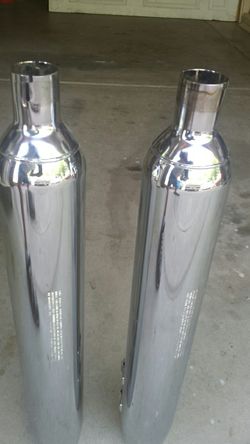 Harley davidson exhaust 65559-95A with brackets new