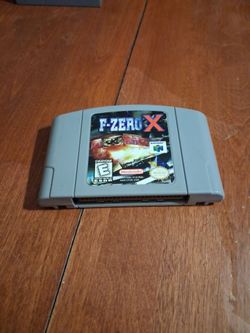 Nintendo 64 f-zero x clean and tested authentic $40 pick up in Glendale