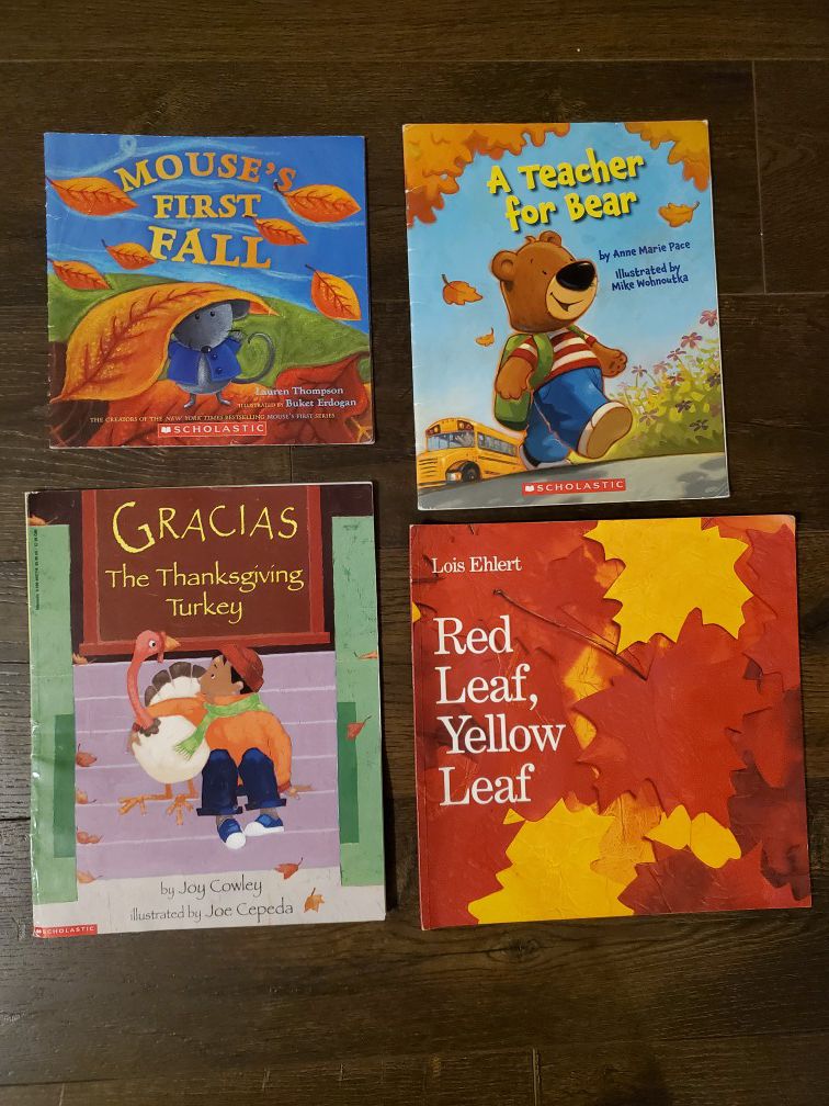 Kids Books- 4 Fall Picture Books