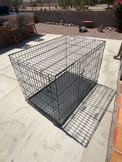 X-Large double door dog cage