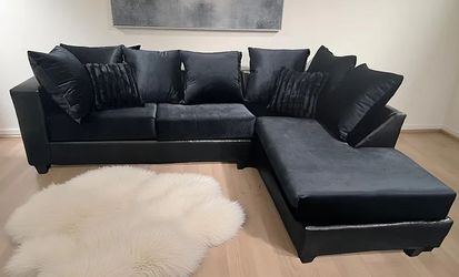 new living room sofa sectional black 