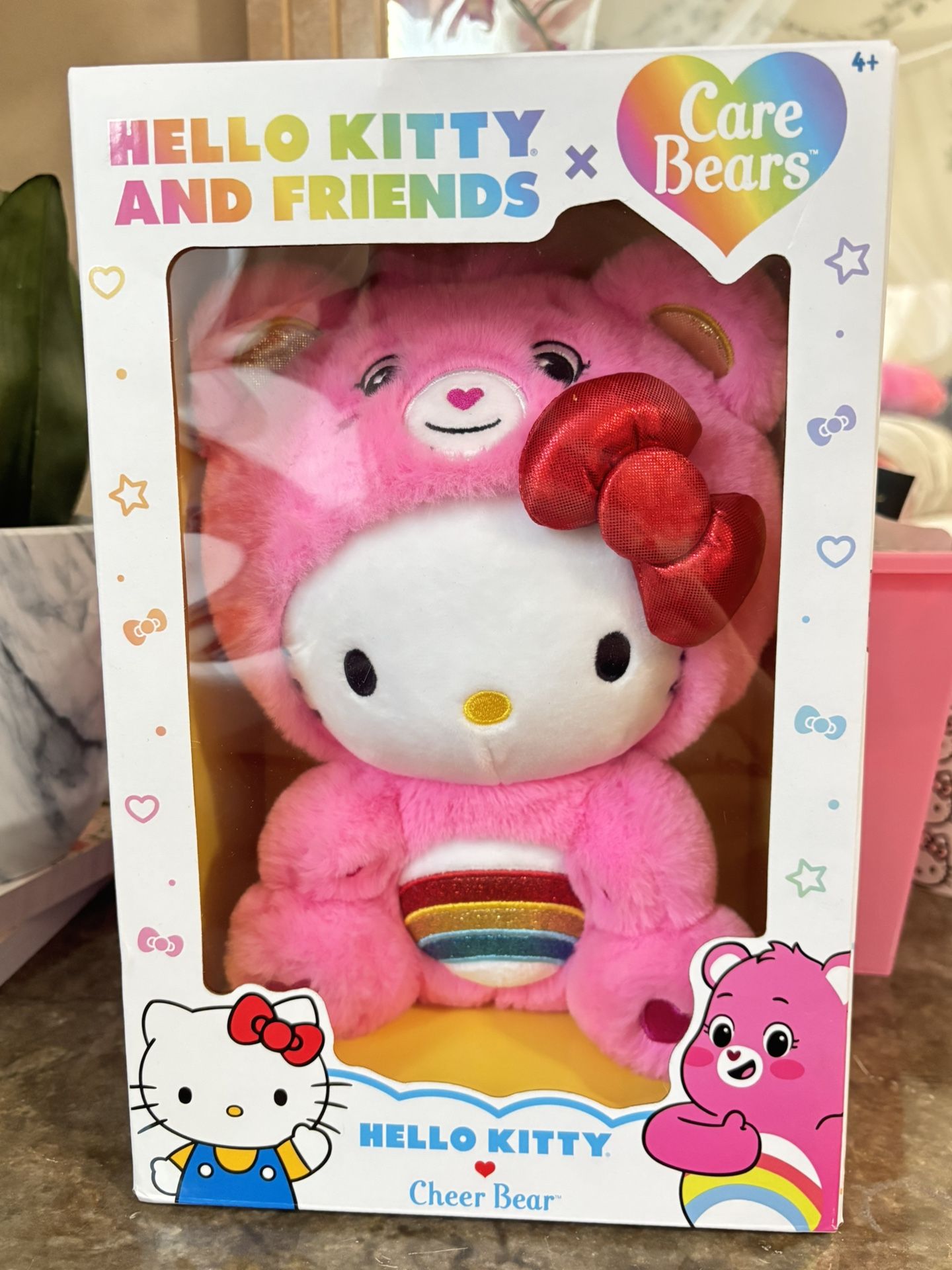 Hello Kitty x Care Bears (Cheer Bear)