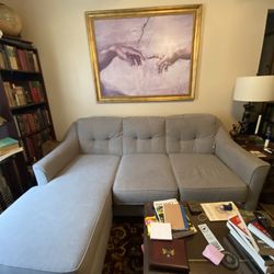 Gray Sectional Couch 