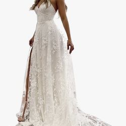 White Prom/wedding Dress