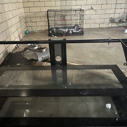 Glass Tv Stand  