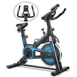 New SuperFit Indoor Cycling Stationary Bike Belt Drive Adjustable Resistance