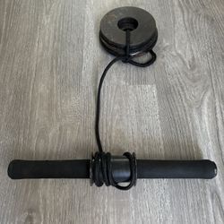 Forearm Strength - 5 Pound And 2 Pound Weights