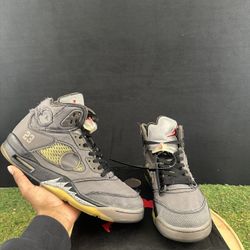 Air Jordan 5 Off White Muslin