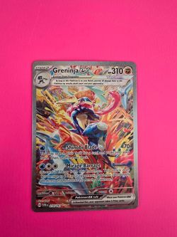 Greninja ex Tera Pokemon Card 214/167 TWM