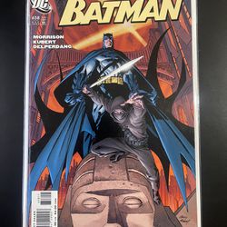 Batman #658 Grant Morrison Early Damian Wayne Cover DC Comics Dec 2006