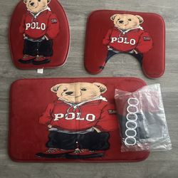 Bathroom Set Polo Bear 