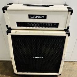 Vintage 1987 Laney AOR 100 Stack