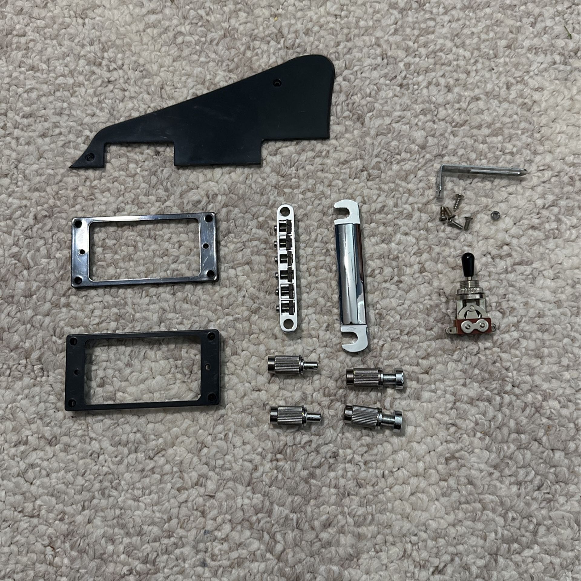 Chrome Les Paul Hardware
