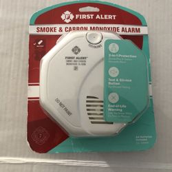 First Aide Carbon Monoxide Alarm