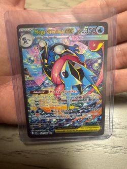 Mega Greninja ex 116/086 SIR – Pack Fresh Near Mint Pokémon Chaos Rising