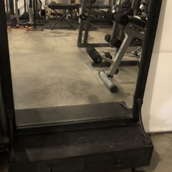 Pottery Barn Mirrored Entryway Organizer