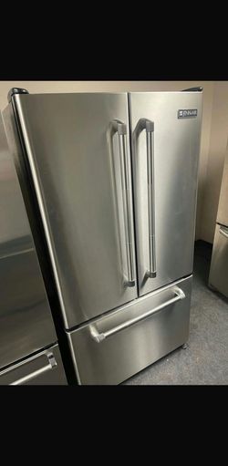 Jenn-Air 3-Door Refrigerator Stainless Steel FrenchDoor