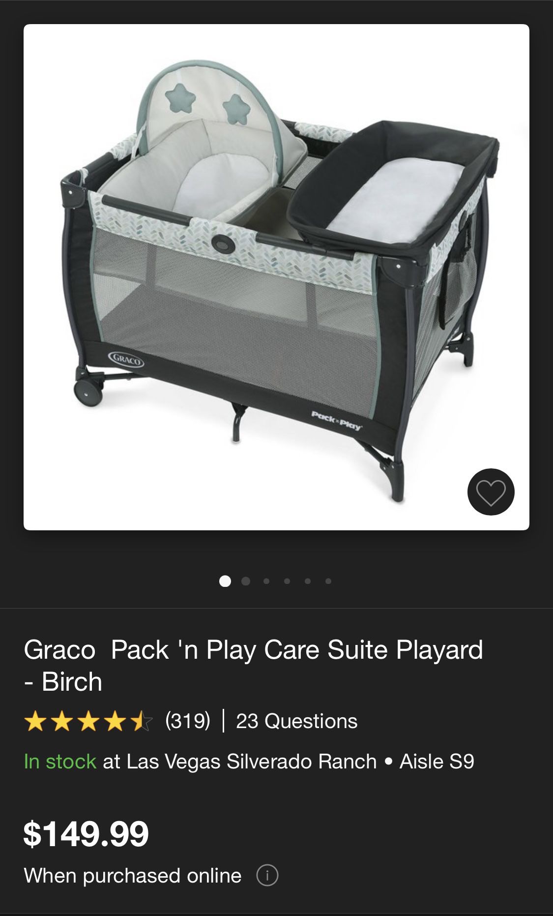 Graco Pack 'n Play Care Playard – Bambino Furniture