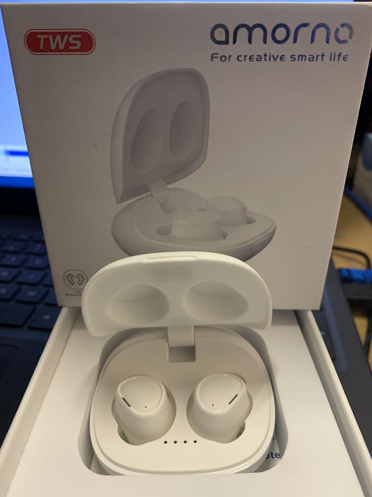 TWS white Wireless Earbuds NEW