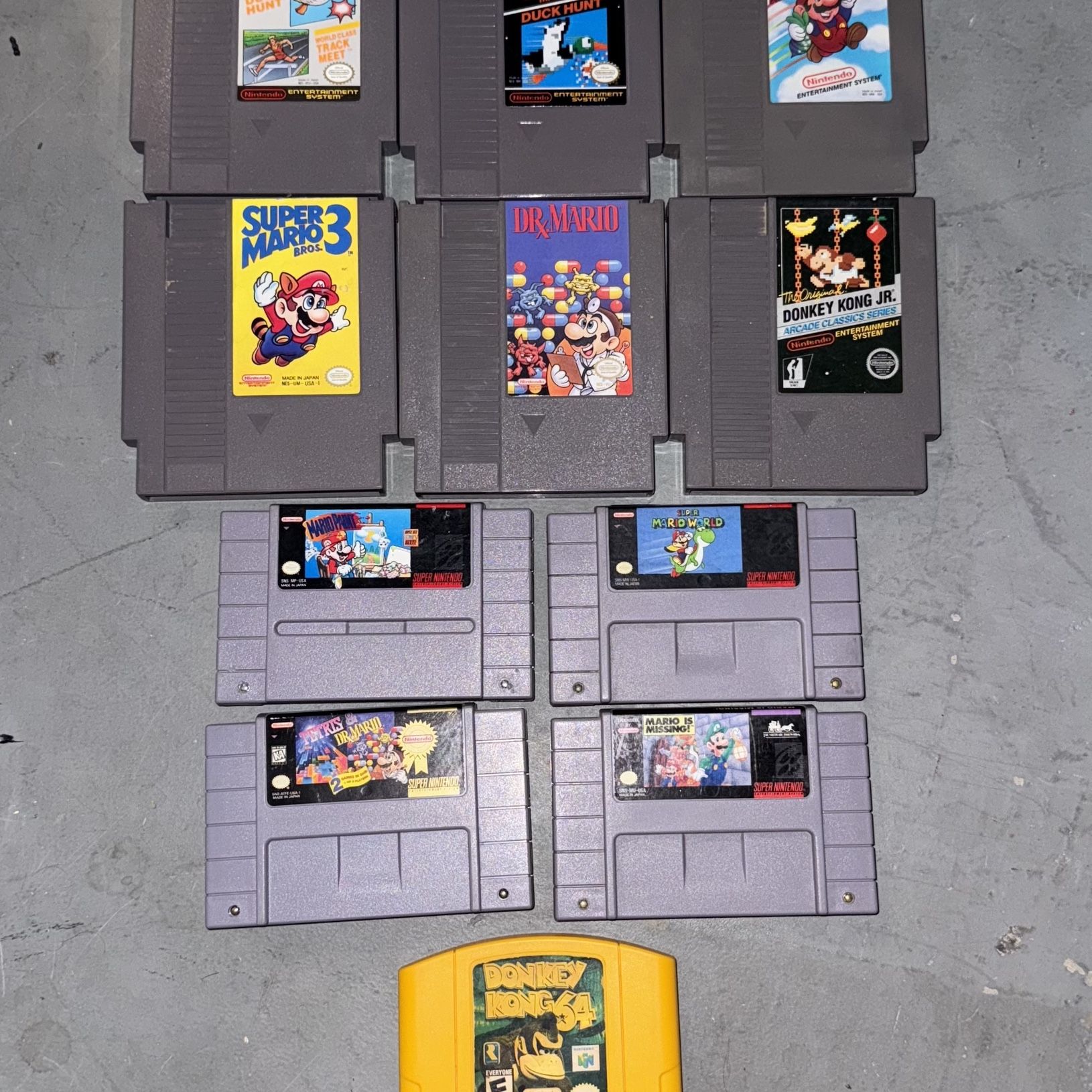 Snes Rt NINTENDO SNES NES N64 VIDEO GAMES SUPER MARIO BROS ZELDA DONKEY KONG ...