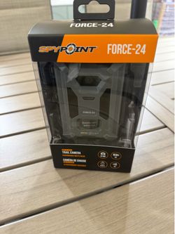 SpyPoint Force-24 Non-Cellular Trail Camera, 2K Video 24MP, Low-Glow LEDs, 70ft Detection, Hunting Game Cam