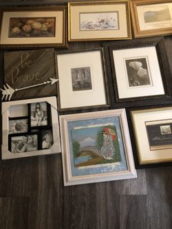 Lots Of Home Decor And Frames