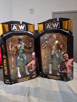 AEW Austin and Colten GUNN with Belts!