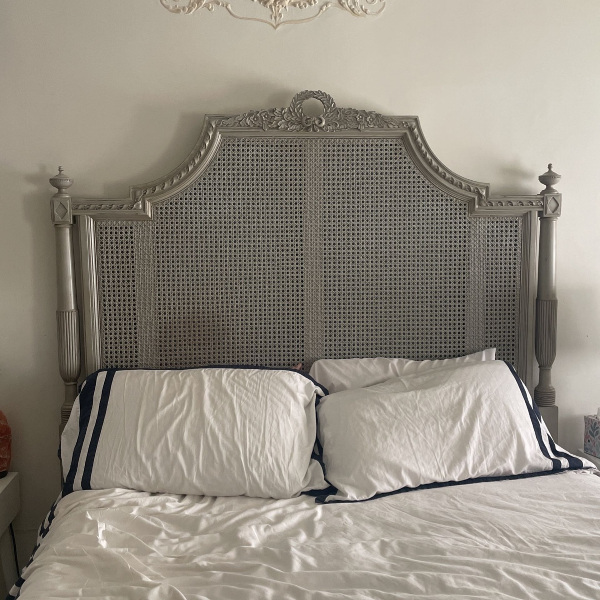 Beauvier French Cane Bed By Front gate