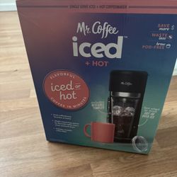 Mr. Coffee Iced and Hot Coffee Maker NEW IN BOX