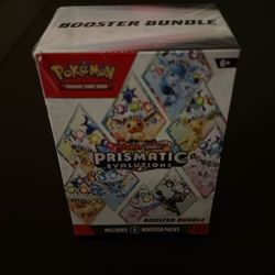 Prismatic Evolution 6 Booster Packs and 2 Japanesee packs