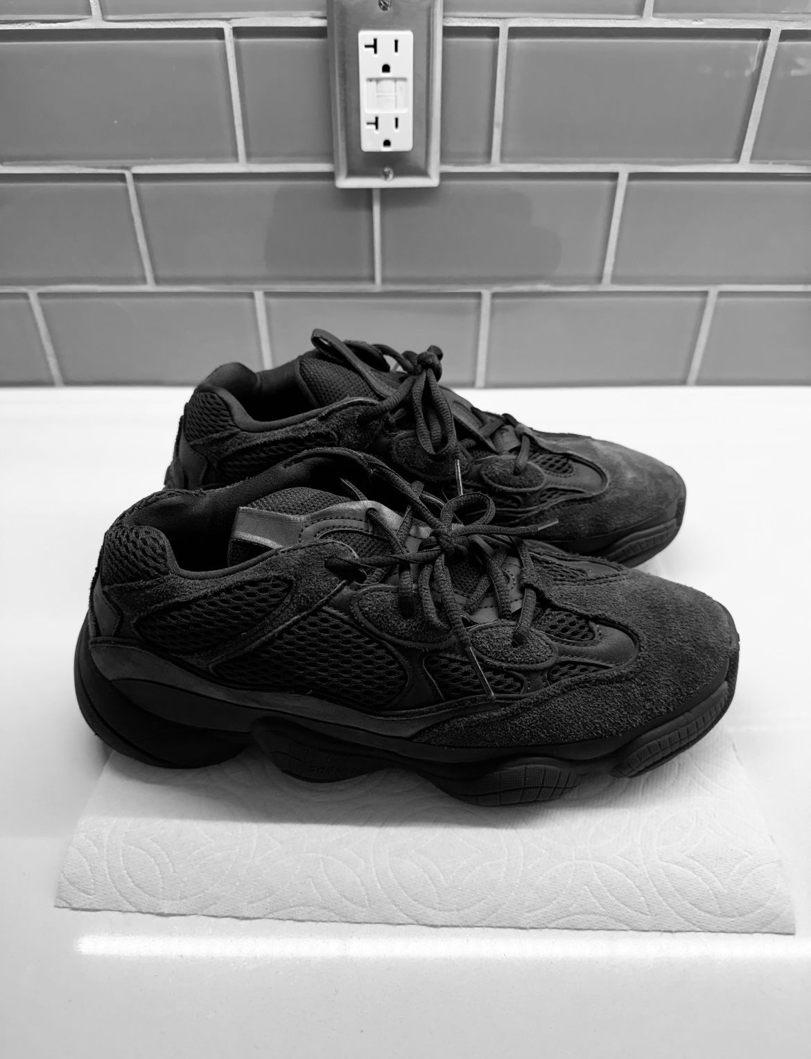 🔥 Adidas Yeezy 500 Utility Black | Men’s Size 9.5 | 🔥