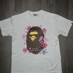 Bape Sakura Ape Head Tee