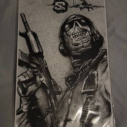 Hand Drawn Modern Warfare 2 Ghost 