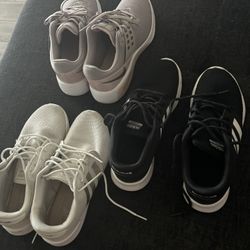 Adidas And Nike  Size 7