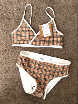 Burberry swim set girls 12Y
