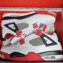 Jordan Retro 4 Fire Red