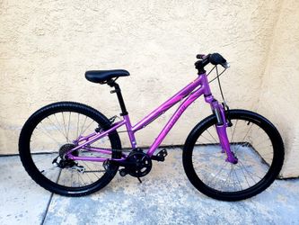 Specialized Hotrock 24" / 7 Speed youth girls Mountain bike Purple color