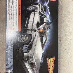 Back to the Future Lego set