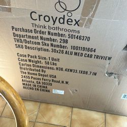 3 Mirror Bathroom Medicine Cabinet