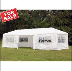 10x30 wedding party tent outdoor canopy teng with 8 side walls white FOR SALE