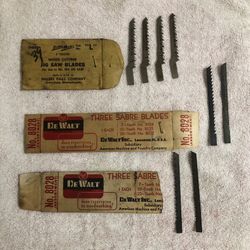 Vintage De Walt & Dyno-Mite Saw Blades 