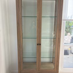 Lighter Wood Armoire