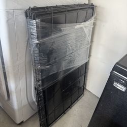 36 Inch Dog Crate With Free Accessories 
