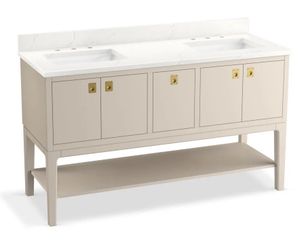 Kohler Seagrove by Studio McGee 61" Free Standing Double Basin Vanity