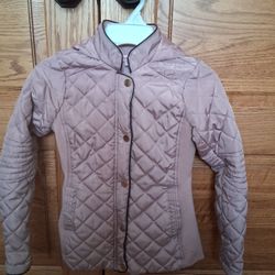 Girl Size 8 Pink Jacket (Used)