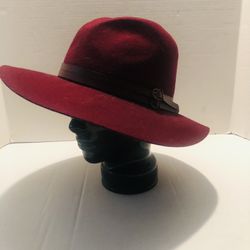Beautiful red Womans Hat