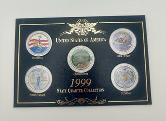 United States Of America 1999 State Quarter Collection.