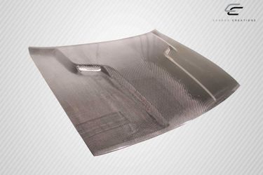 Blemished 2008-2023 Dodge Challenger Carbon Creations SRT Look Hood - 1 Piece