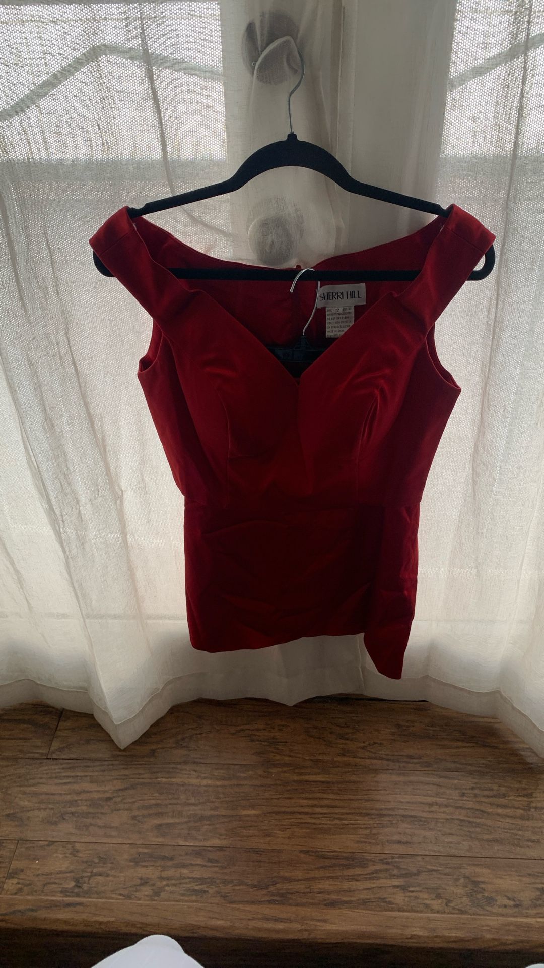 Sherri Hill Red Two-Piece Formal Set