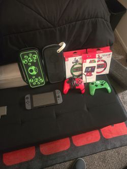 Nintend switch 1 an accessories